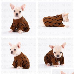 Hundebekleidung Neuer Stil Designer Haustiere Pullover Trend Outdoor Mantel Doppelbuchstabe Winter Sweatshirts PS1421 Drop Lieferung Home Garden Pet S Dhm10