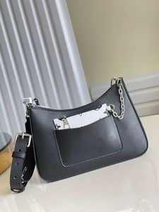 M80689 Classic Women's Crossbody Bag High-End Custom Quality Shoulder Bag med en liten blixtlåsfickband justerbar eller avtagbar mycket praktisk