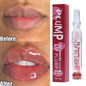 Batom Lip Plump Soro Aumentar Elasticidade Instant Volumising Óleo Essencial Reduzir Linhas Finas Reparação Nutrir Sexy Beauty Care 230907