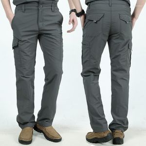Мужские брюки армейские военные тактические брюки-карго мужские водонепроницаемые быстросохнущие дышащие легкие длинные брюки мужские повседневные тонкие тонкие