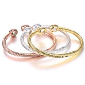 Högkvalitativ klassisk armband Designer Gold Bangle Luxury Brand Emalj Armband för män Kvinnor Födelsedag Mor 'Dag smyckespresent