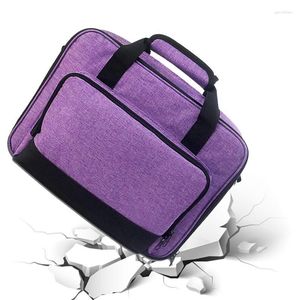 Storage Bags Large Capacity Projector Case Convenient Pockets Carrying Travel Bag For AV Cable H D M I Cables Home Video Theater