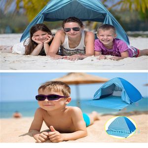 2-3 명의 사람들을위한 온 야외 하이킹 캠핑 대피소 해변 잔디 파티를위한 UV 보호 텐트 홈 10 PCS Multicolor299R