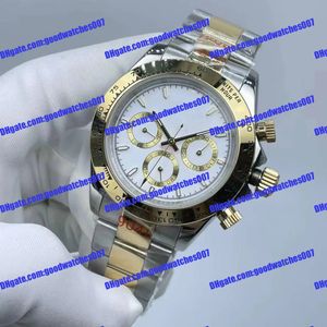 5 model high quality luxury mens designer watches 40mm 126508 126503 116503 steel bezel white dial mechanical automatic movement men's sport wristwatches No timer