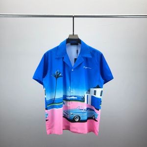 2Men Designer Shirts Summer Shoort Sleeve Casual Shirts Fashion Loose Polos Beach Style Breathable Tshirts Tees ClothingQ210