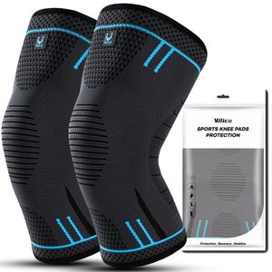 Elbow Kne Pads Compression Support Sleeve Elastic Brace Springs Gym Sports Protector Basketball Volleyball Running 230907