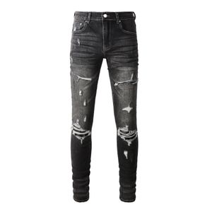 Amirs Designer Mens dżinsy fioletowe dżinsy spodnie Mężczyźni wysokiej jakości prosta projekt retro streetwear swobodne dresowe projektanci joggers pant Ksubi 929 499