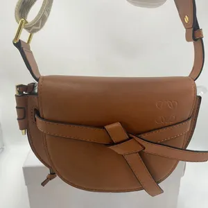 Bolsa de sela de grife de gama de gama de sela feminina carteira de ombro único de ombro superior de qualidade genuíno