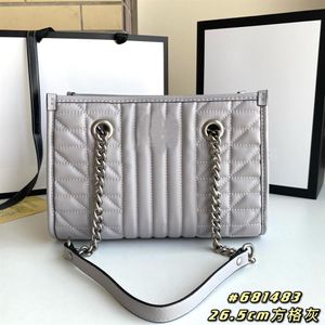 2022 large capacity handbag fashion women's leather designer shoulder bag women's chain hand-held chain women's sho252B