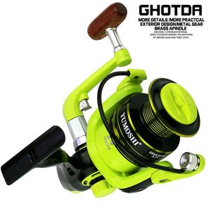 Fly Fishing Reels2 Spinning Reel OE20007000 Série Água Salgada Água Doce Todo Metal Linha de Arremesso Carretel de Carpa Acessórios de Roda 230907