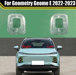 Auto Transparent Lampshade For Geometry Geome E 2022 2023 Glass Lens Shell Car Front Headlight Cover Headlamp Light Caps