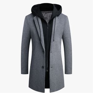 Maglioni da uomo Inverno Cardigan lungo maglione Cappotto oversize Moda allentata Plus Size Casual Abbigliamento uomo caldo Cappotti lavorati a maglia M-4XL