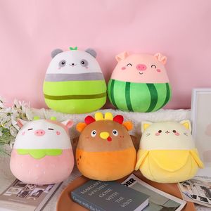 Het -försäljning Kawi Cat Plush Doll Cartoon Söt djurplyschkudde, Thanksgiving Turf Plush Toy Free Ups