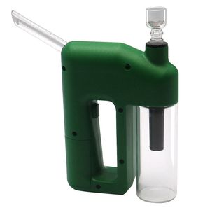 Elektriska färgglada innovativa Bong Pipes Kit Vattenrör Handtag Stil Glasfilter Tratt Skål Lätt ren förångande ört Tobak Cigaretthållare Bubbler Rökning