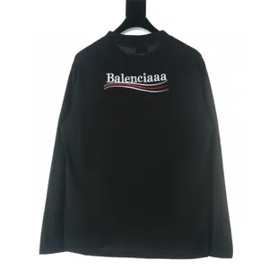 T-shirt Plus da uomo Polo Girocollo ricamato e stampato in stile polare estivo con puro cotone 313rf da strada
