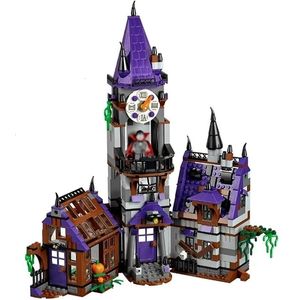 Модель самолета 10432 rumah hantu mysterius blok Bangunan gedung rakitan Hadiah Canggih Anak Anak Mainan Cocok Dengan 75904 230907