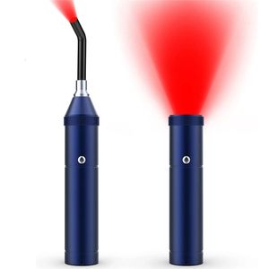 Rengöringsverktyg Tillbehör Infraröd röd LED -ljusterapianordning 5 våglängder lättnad kroppsmärta öm behandling hud åtdragning förbättra muninstrumentet 230907