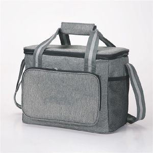 Thickened Oxford Insulated soft sided lunch cooler with Large Capacity for Outdoor Activities and Beach - 245P