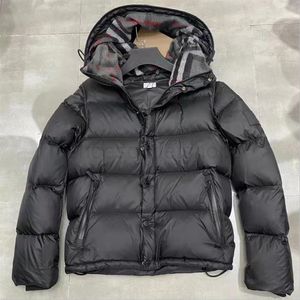 Men Down Puffer Jacket Nylon Hooded Detachable Sleeve Vest Designer Male Warm Outwear Side Pocket Downs Coat273y