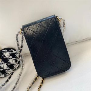 Mode Cross Body Phone Case har liten påse God kvalitet Kom med presentförpackning Cephone Bag Pu Pouch midja Bag313T