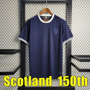 23 24 Ecosse 150e anniversaire maillots de football bleu édition spéciale TIERNEY DYKES ADAMS maillot de football 23 24 kit enfants CHRISTIE McGREGOR