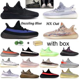Mens Womens Designer Zebra Casual Shoes Running sports 3M Reflective Slate Red Blue White Butter Clay Triple White Beluga west sneakers