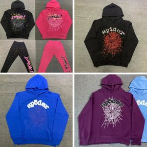 Designer hoodie Sp5der Young Thug 555555 Spider Hoodies Men Women Hoodie spider web pink men Pullovers print couple sweatshirts hoodys sweatshirt y2k hoodie S-2XL