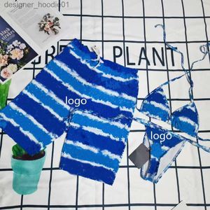 Kadın Mayo Erkekler Boardshorts Yüzme Sandıkları Kadınlar Lüks Bikini Mayolar Ünlü Marka Mayo Takımları Setleri Tasarımcı Eşleştiren Çift Mayo Seti L230909