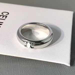 Ringe neue Celi Französisch modische leichte Luxus Gemüse Ring Ring Triumph Erzindex Finger Ring Einfacher und fortgeschrittener Sinn für Männer und