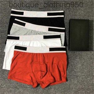 Designer di lusso da uomo Boxer Marche Mutande Boxer da uomo classico sexy Pantaloncini casual Intimo morbido in cotone traspirante 3 pezzi