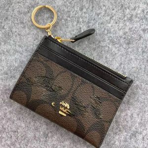 Portafogli di lusso Porta carte Cambia Borsa da donna Borsa classica con cerniera Confezione regalo