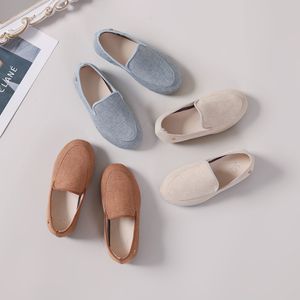 Sneakers Spring Kids Shoes Children Slip On Casual Baby Girls Fashion Loafers Toddler Almond Flats Boys Moccasin Soft 230909