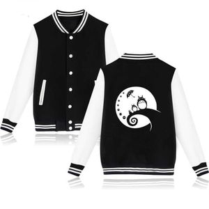 Mein Nachbar Totoro Baseballjacken Kawai Cartoon Druck Casual Style Winterjacke Mantel Hayao Miyazaki Studio Ghibli Totor SH192216