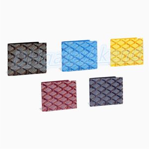 Luxurys högkvalitativa äkta läderväska korthållare designer semester plånbok män kvinnors innehavare mynt hela gy mini wal291l