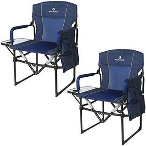 Camp Furniture Pack Folding Camping Chair med förvaringsficka och sidobord kompakt Portabla lägerstolar utomhus för läger gräsmatta vandring fiske hkd230909