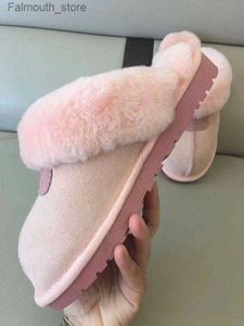 Slippers Australia High quality Warm cotton slippers Classic Men And Womens Boots WGG Warm fur Designer Indoor slipper Q230909