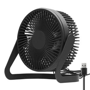 Portable Air Coolers 5 Inch USB Desktop Fan 360 Rotating Mini Adjustable Portable Electric Fan Summer Mute Air Cooler For HomeL2030905