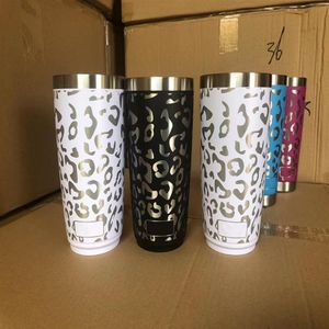 20 oz engrenagem de hidratação 304 aço inoxidável magro tumbler vácuo isolado copo reto com tampas cerveja caneca café óculos243a