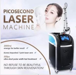 2023 Professional 3500 watt tatuering avlägsnande pico laserpigment fräknar borttagning 755mm 1064mm 532mm hudblitning ance behandling picosekund laser skönhetsmaskin