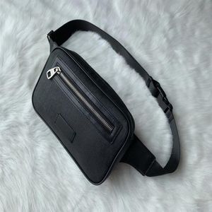 Män läderväskor unisex män kvinnor läder löpare Fanny Pack Belly midja bum väska fitness löpande bälte jogging påse tillbaka nätet utomhus224D