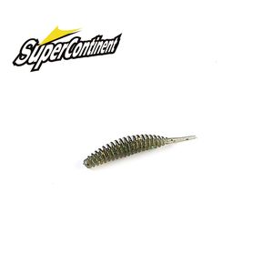 Esche esche Supercontinent worm bait morbido Tanta 25mm 100 pezzi esche da pesca Pesca carpa bass esca Isca artificiale 230909