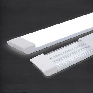 LED Batten Lamp 3strips 1ft 30cm 16W AC85-265V أضواء أنابيب ثلاثية المتكاملة 100LM/W PF0.9 110V 220V لمبة خطية باردة أبيض دافئ الإضاءة المباشرة من المصنع