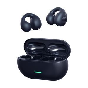 T75 Ear-Clip Bluetooth Headphones Bone Conduction Earphone Wireless Earbuds 3D Surround Stereo Bass Sports Headset with Mic