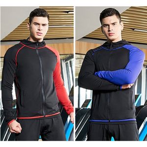 Erkekler Yoga Hoodie Sweatshirt Basketbol Sporları Fitness Ceket Fitness Yoga Hızlı Dışarı