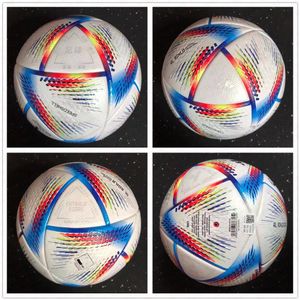 Top New World 2022 Cup Soccer Ball Size 5 High-klass Nice Match Football Ship The Balls Without Air182T