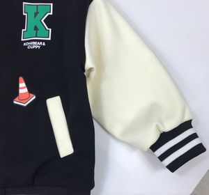 Designer-Babykleidung, heiß verkaufte High-End-Kinderkleidung, Little Bear-Muster, Buchstaben-Baseballjacke, Kleidung für Jungen, Weihnachtsgeschenk