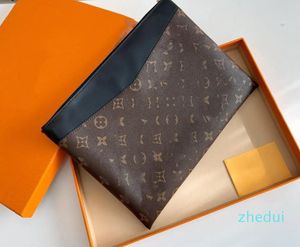 Designer-Clutch-Taschen, Reisehülle, Laptop, Tablet, Aktenhalter, Dokumentenhalter, Portfolio-Hülle, Accessoires, Geldbörsen