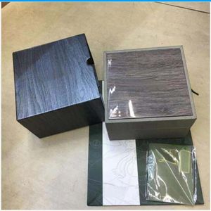 Hochwertige Boxen Offshore-Uhr Originalverpackung Papiere Zertifikat Holzbox Handtasche Geschenk für 15400 15500 15710 26703 26470 Uhren302y