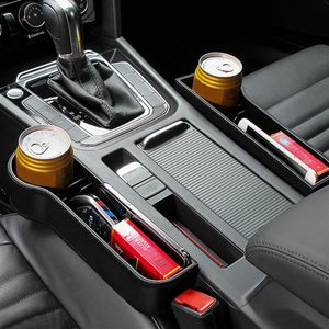 Car Seat Organizer Crevice Storage Box Car Organizer Gap Slit Filler Holder For Wallet Phone Slit Pocket Auto Car Accessories263M