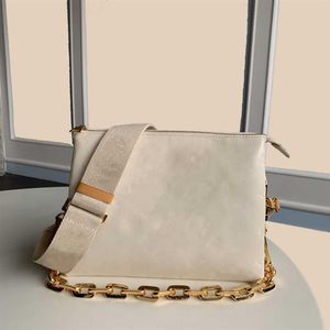 حقيبة كتف Coussin MM مصمم الكتف الأصلي أكياس نساء من الجلد 5A سلسلة Crossbody M57783273M